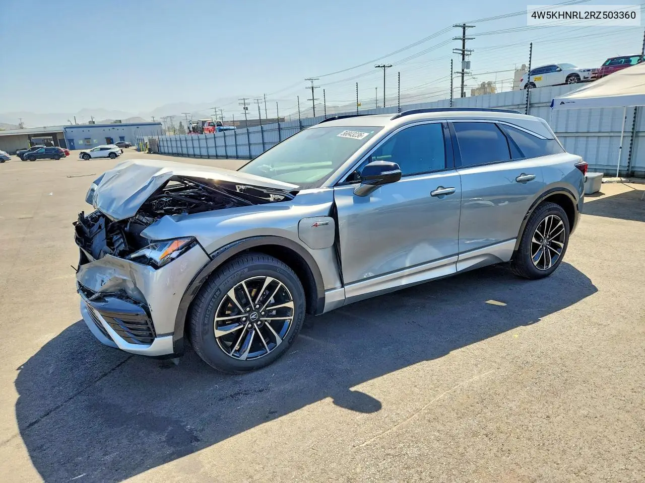 2024 Acura Zdx A-Spec VIN: 4W5KHNRL2RZ503360 Lot: 56843236