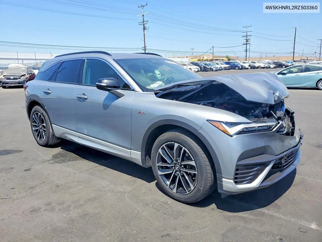 2024 Acura Zdx A-Spec VIN: 4W5KHNRL2RZ503360 Lot: 56843236