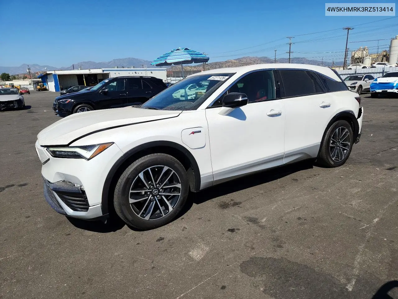2024 Acura Zdx A-Spec VIN: 4W5KHMRK3RZ513414 Lot: 57271126