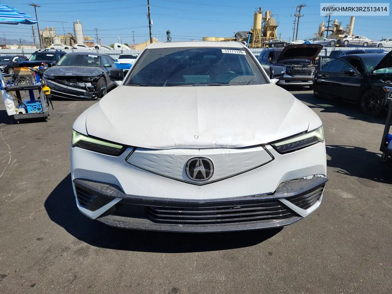 2024 Acura Zdx A-Spec VIN: 4W5KHMRK3RZ513414 Lot: 57271126