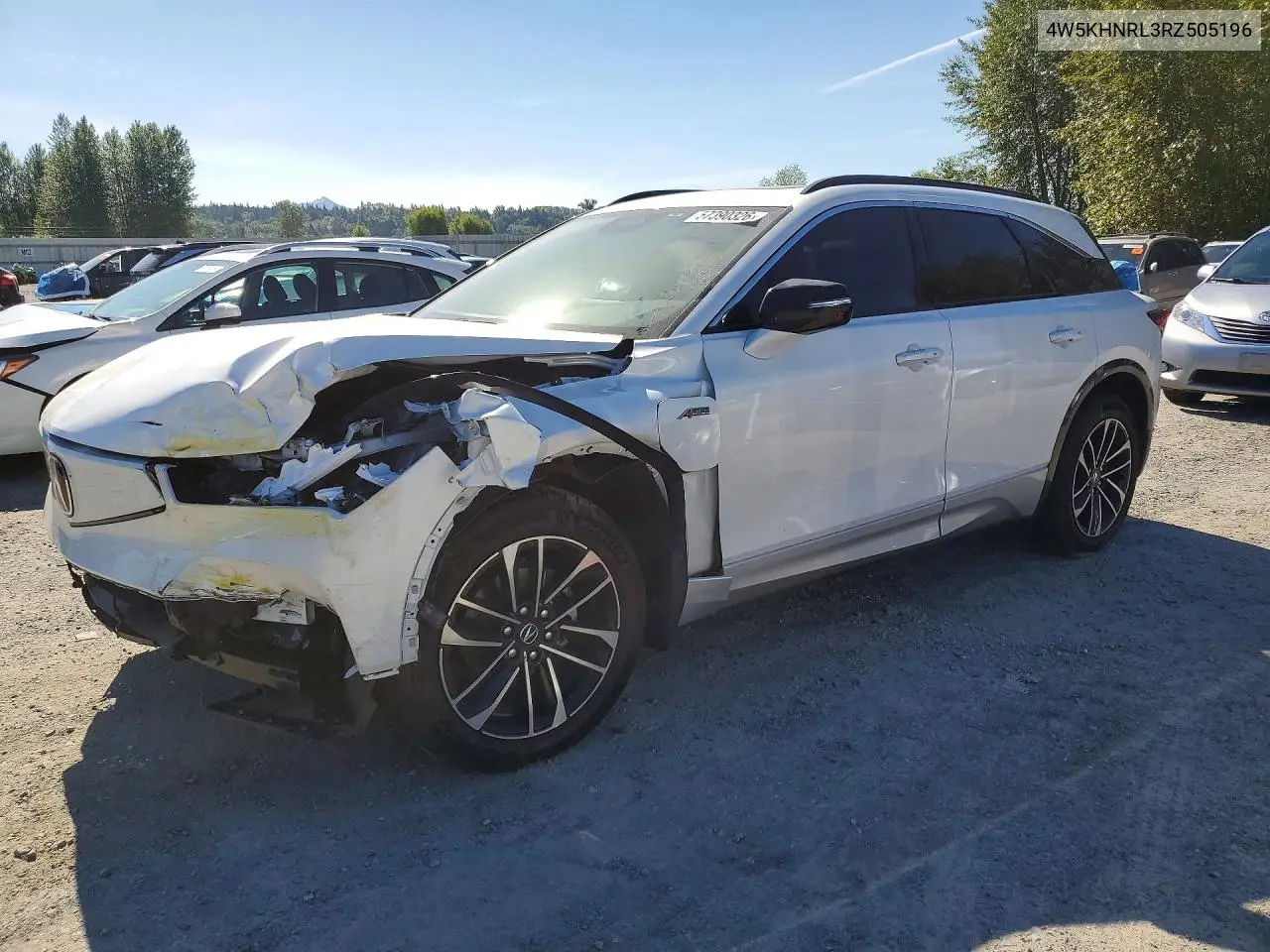 2024 Acura Zdx A-Spec VIN: 4W5KHNRL3RZ505196 Lot: 57390326