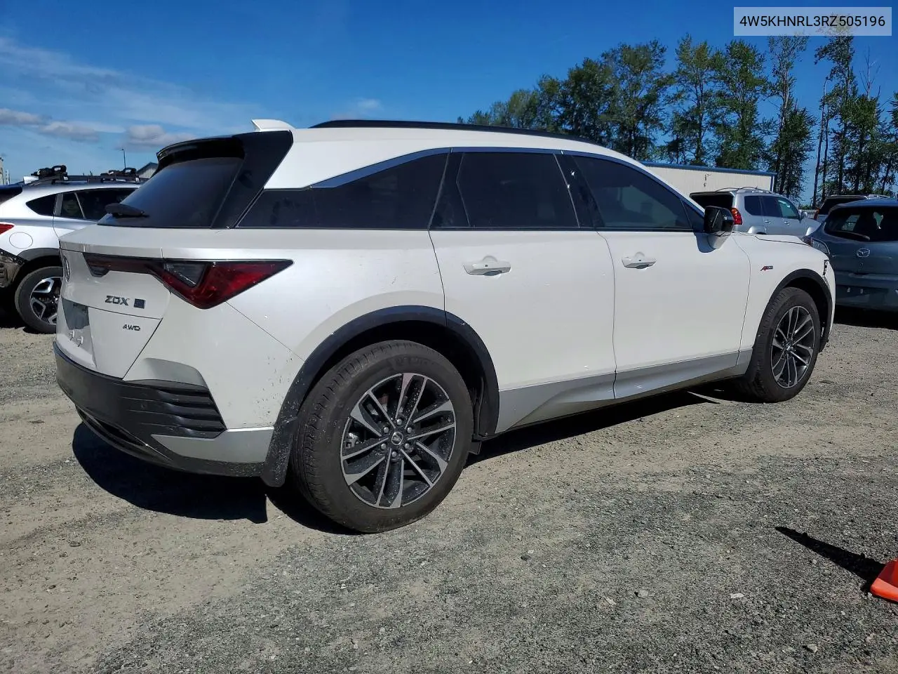 2024 Acura Zdx A-Spec VIN: 4W5KHNRL3RZ505196 Lot: 57390326