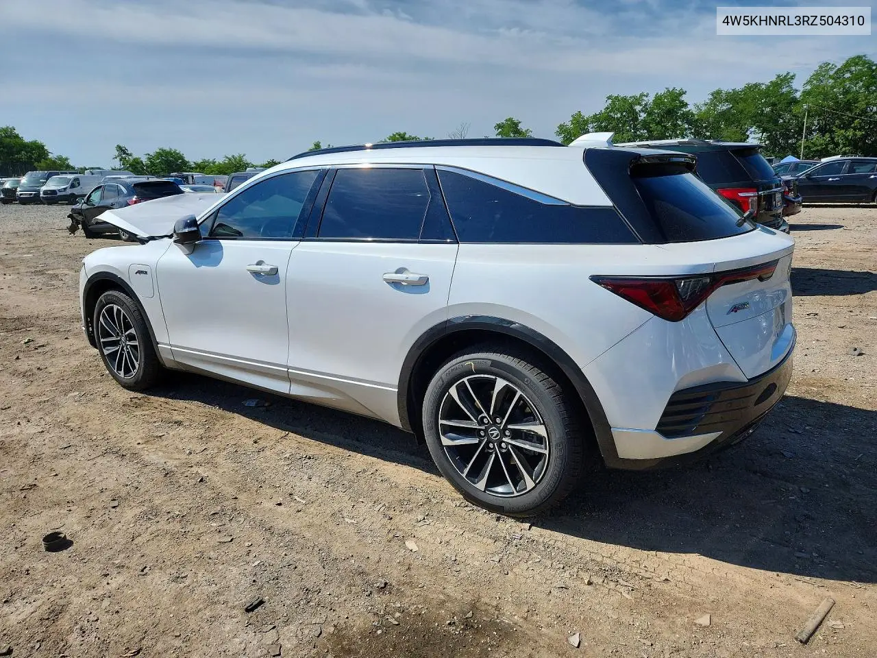 2024 Acura Zdx A-Spec VIN: 4W5KHNRL3RZ504310 Lot: 58649816