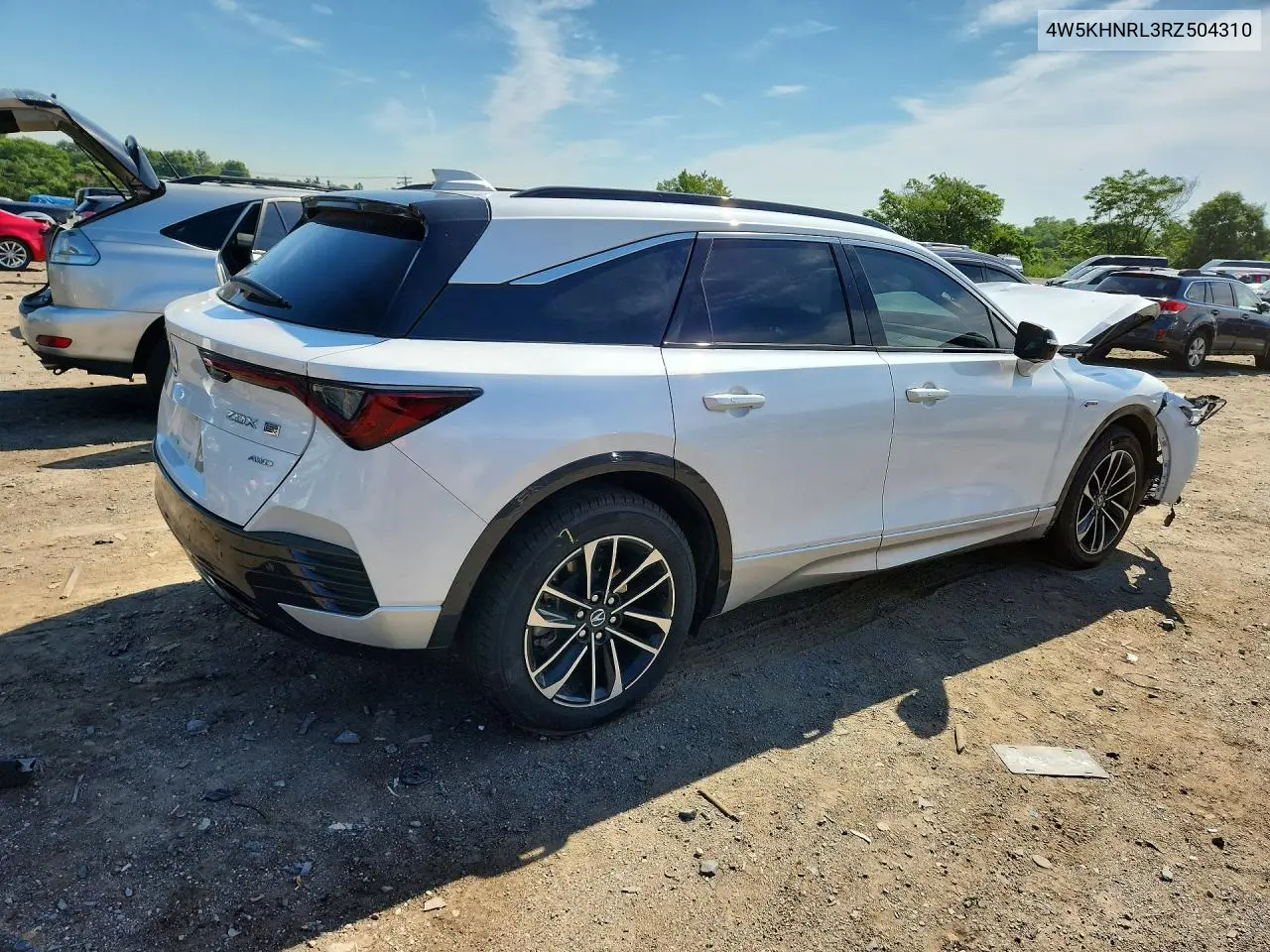 2024 Acura Zdx A-Spec VIN: 4W5KHNRL3RZ504310 Lot: 58649816
