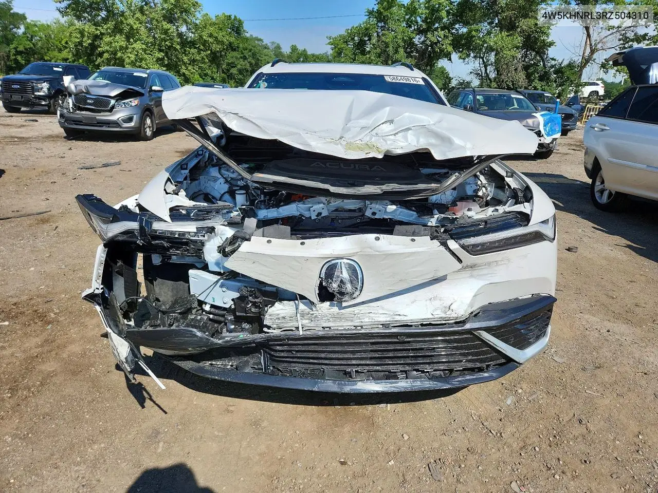 2024 Acura Zdx A-Spec VIN: 4W5KHNRL3RZ504310 Lot: 58649816