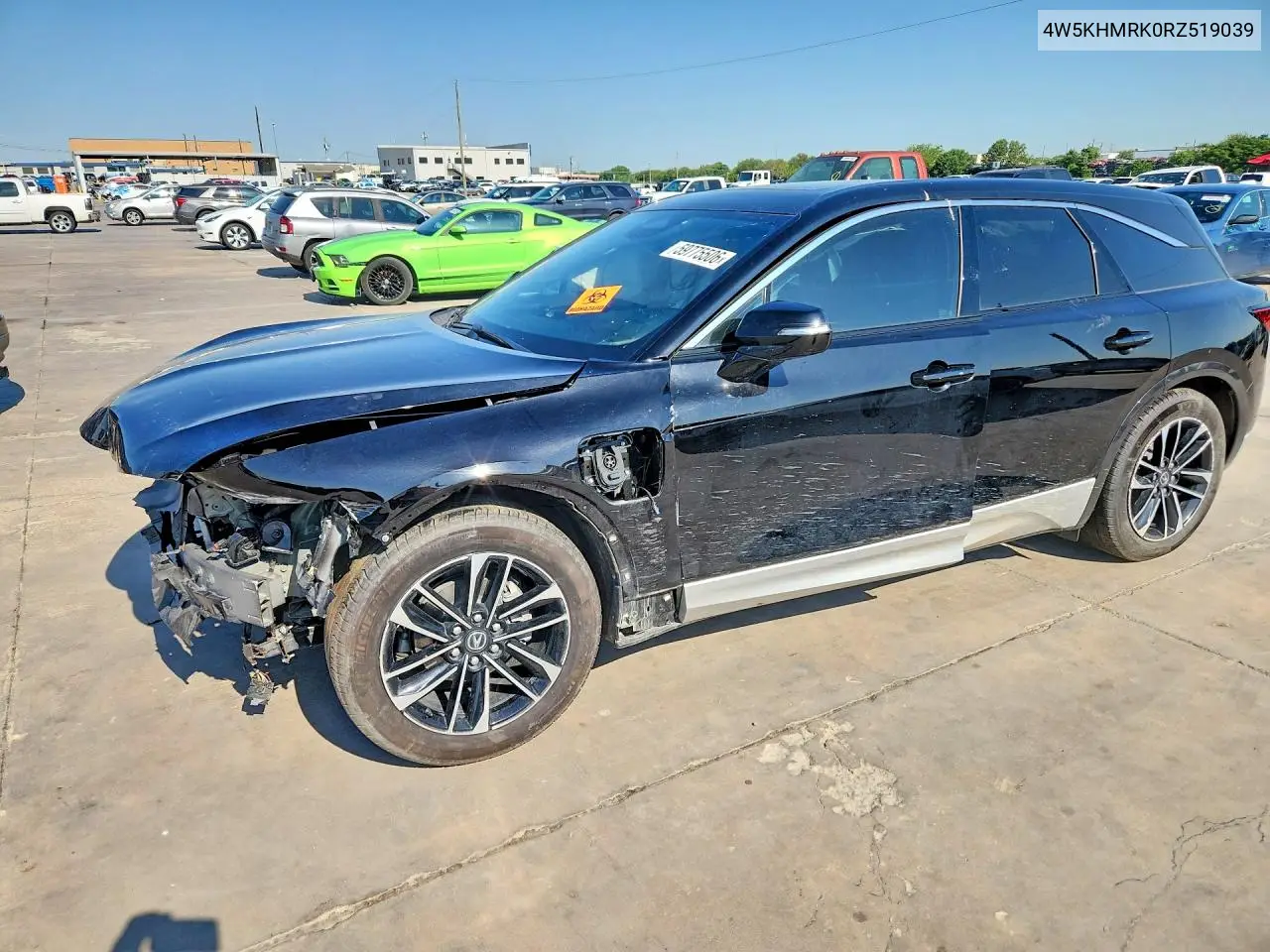 2024 Acura Zdx A-Spec VIN: 4W5KHMRK0RZ519039 Lot: 59775506
