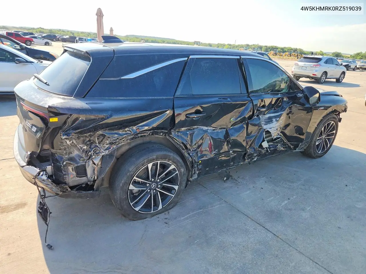2024 Acura Zdx A-Spec VIN: 4W5KHMRK0RZ519039 Lot: 59775506