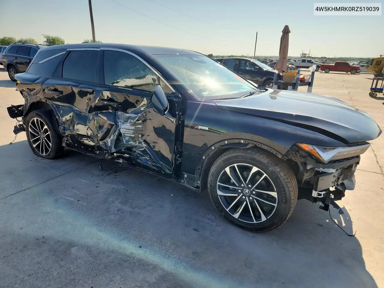 2024 Acura Zdx A-Spec VIN: 4W5KHMRK0RZ519039 Lot: 59775506