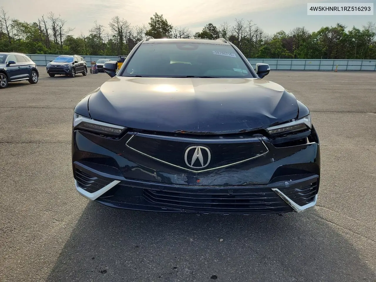 2024 Acura Zdx A-Spec VIN: 4W5KHNRL1RZ516293 Lot: 59796716