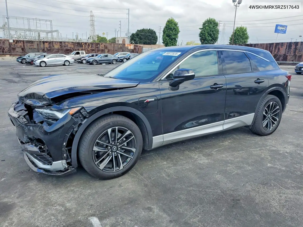 2024 Acura Zdx A-Spec VIN: 4W5KHMRK5RZ517643 Lot: 59872826