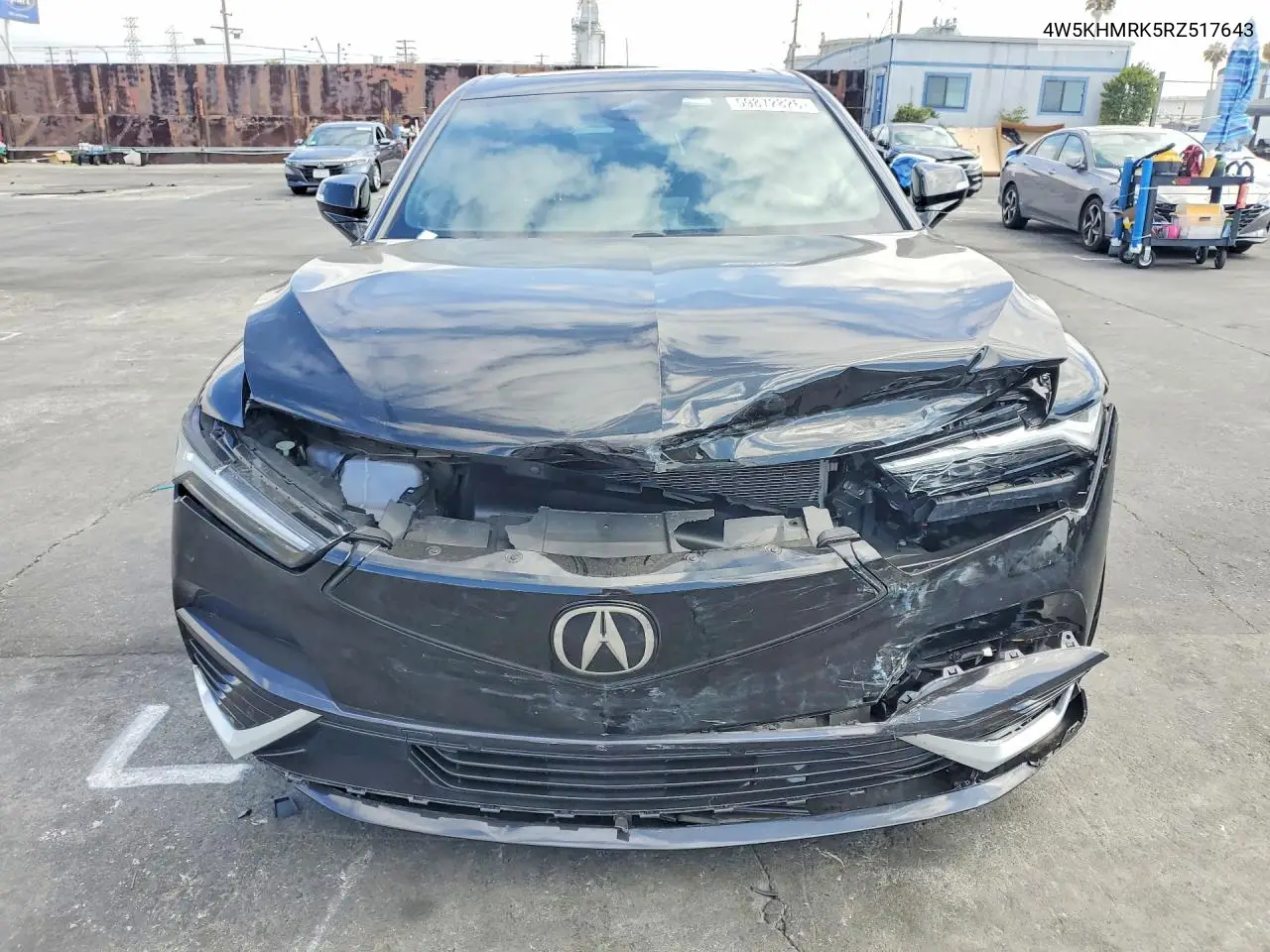 2024 Acura Zdx A-Spec VIN: 4W5KHMRK5RZ517643 Lot: 59872826