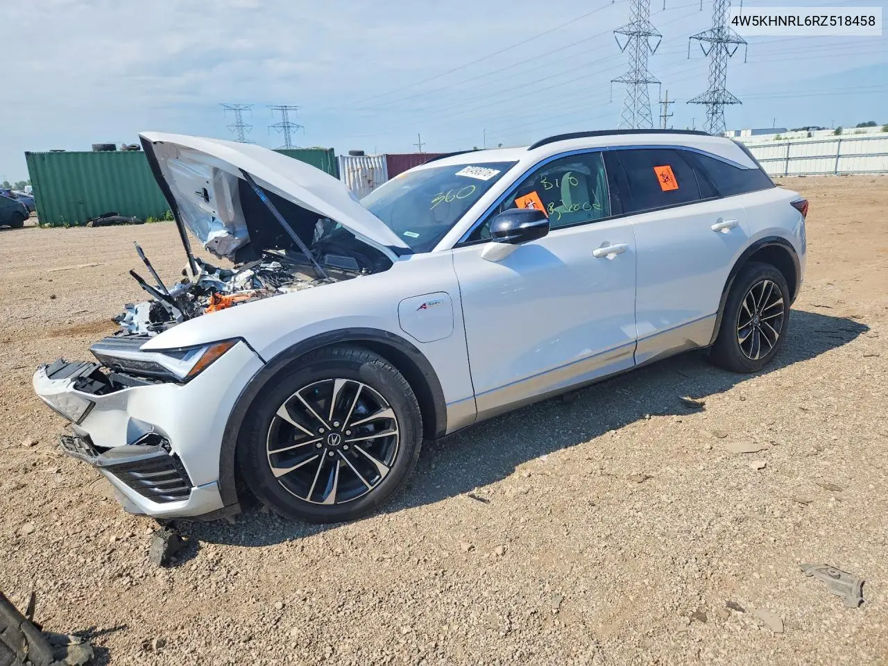 2024 Acura Zdx A-Spec VIN: 4W5KHNRL6RZ518458 Lot: 60496016