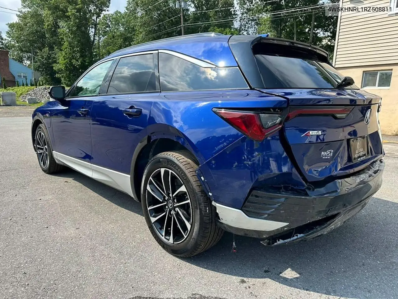2024 Acura Zdx A-Spec VIN: 4W5KHNRL1RZ508811 Lot: 60610136