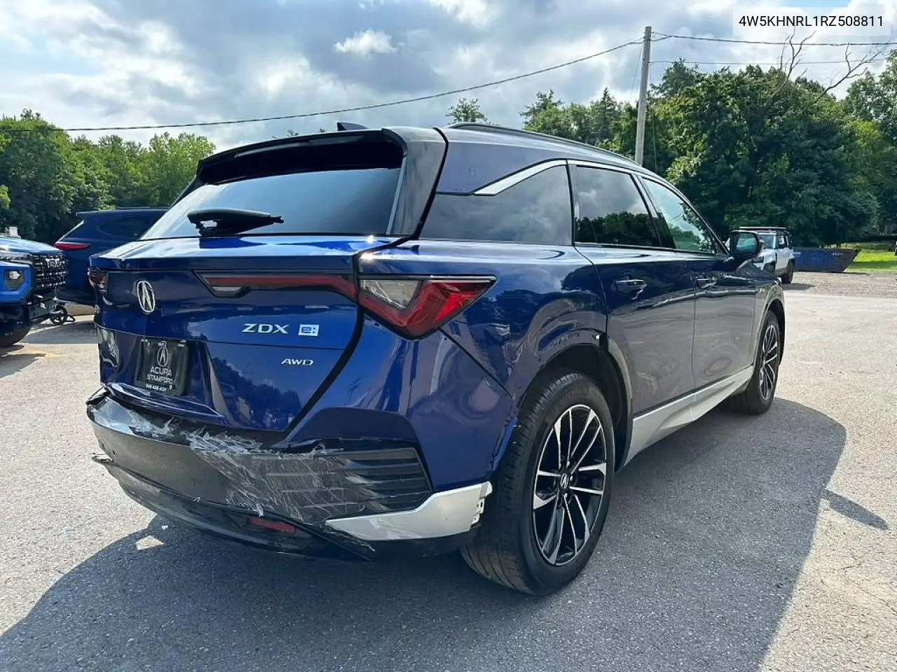 2024 Acura Zdx A-Spec VIN: 4W5KHNRL1RZ508811 Lot: 60610136