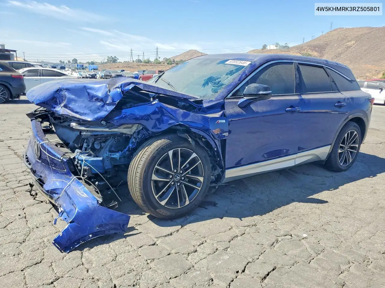 2024 Acura Zdx A-Spec VIN: 4W5KHMRK3RZ505801 Lot: 60892646