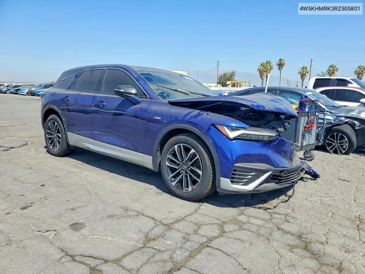 2024 Acura Zdx A-Spec VIN: 4W5KHMRK3RZ505801 Lot: 60892646