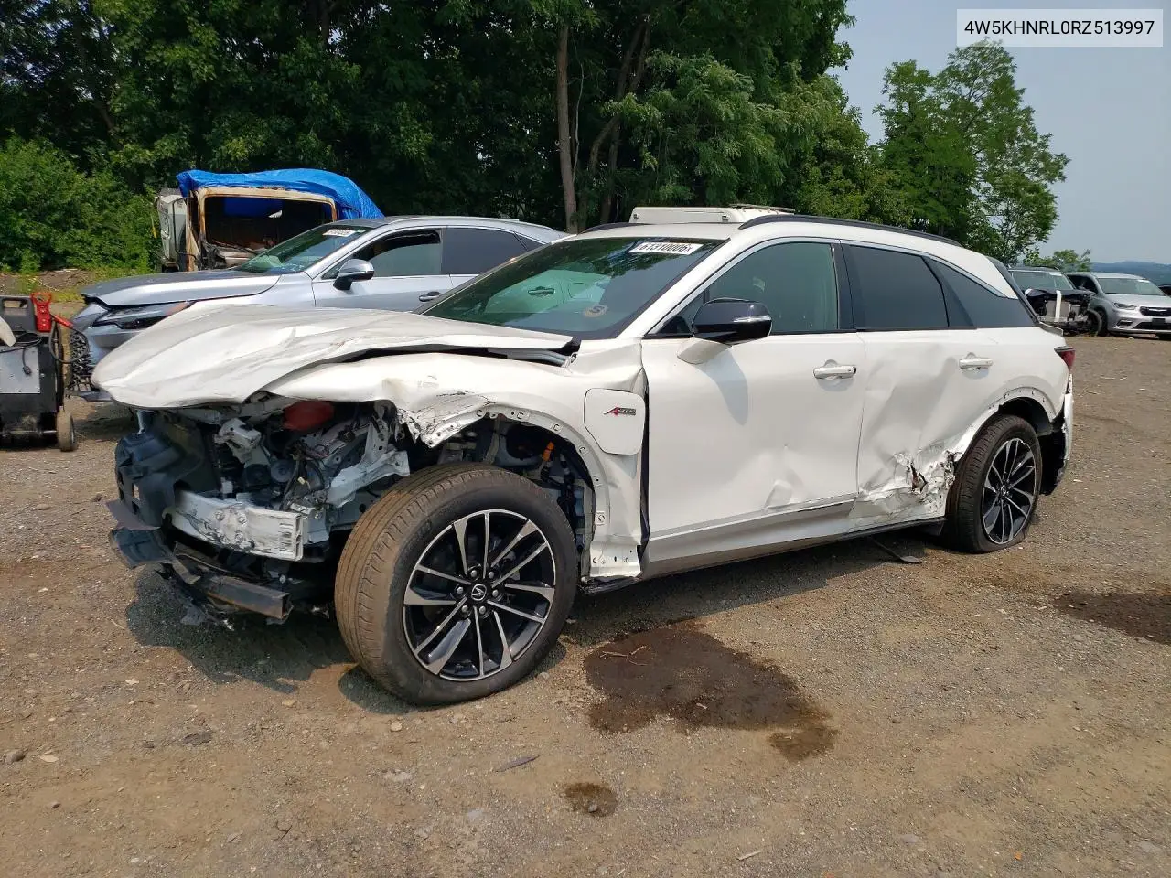 2024 Acura Zdx A-Spec VIN: 4W5KHNRL0RZ513997 Lot: 61310006