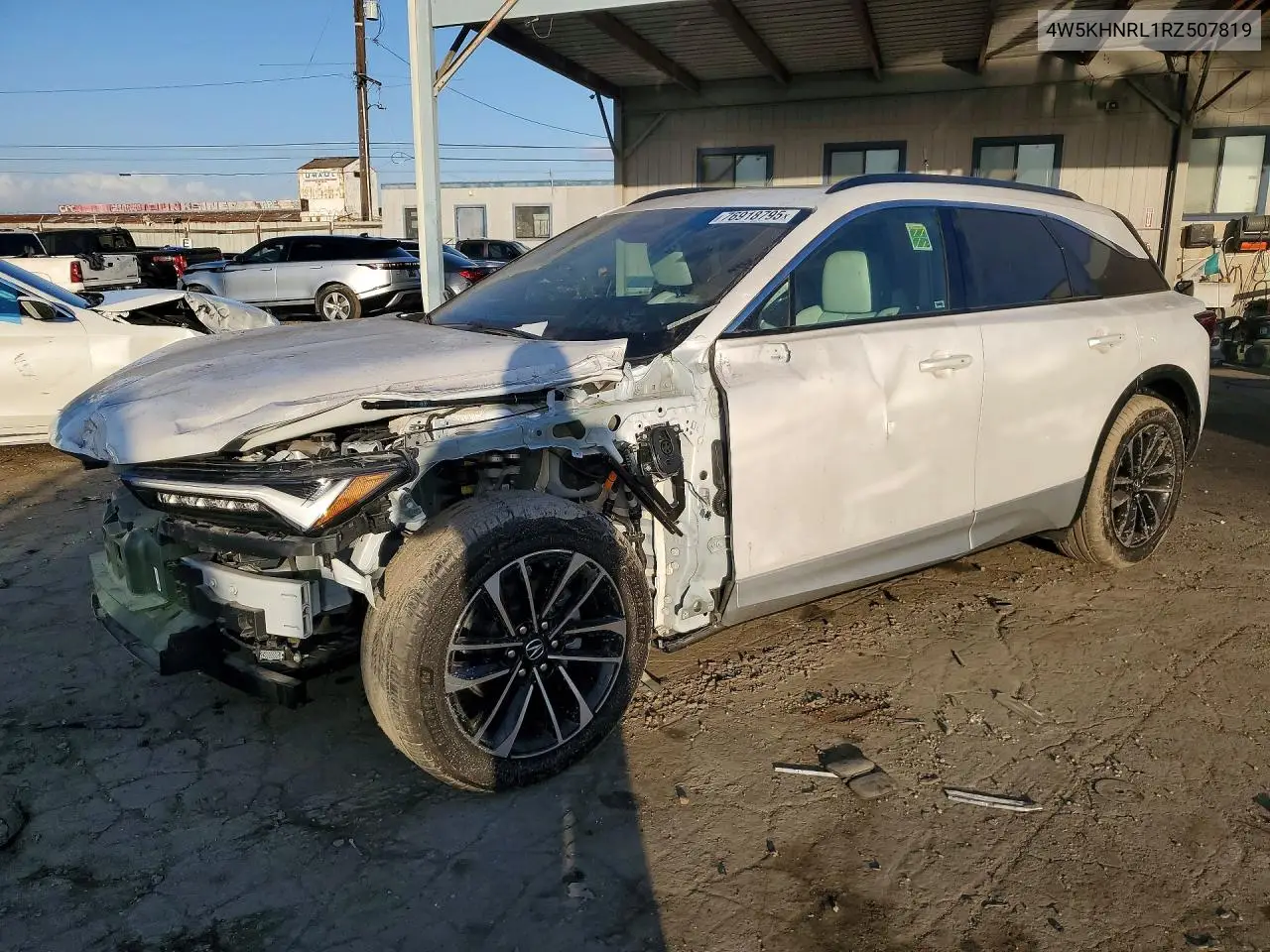 2024 Acura Zdx A-Spec VIN: 4W5KHNRL1RZ507819 Lot: 76918795