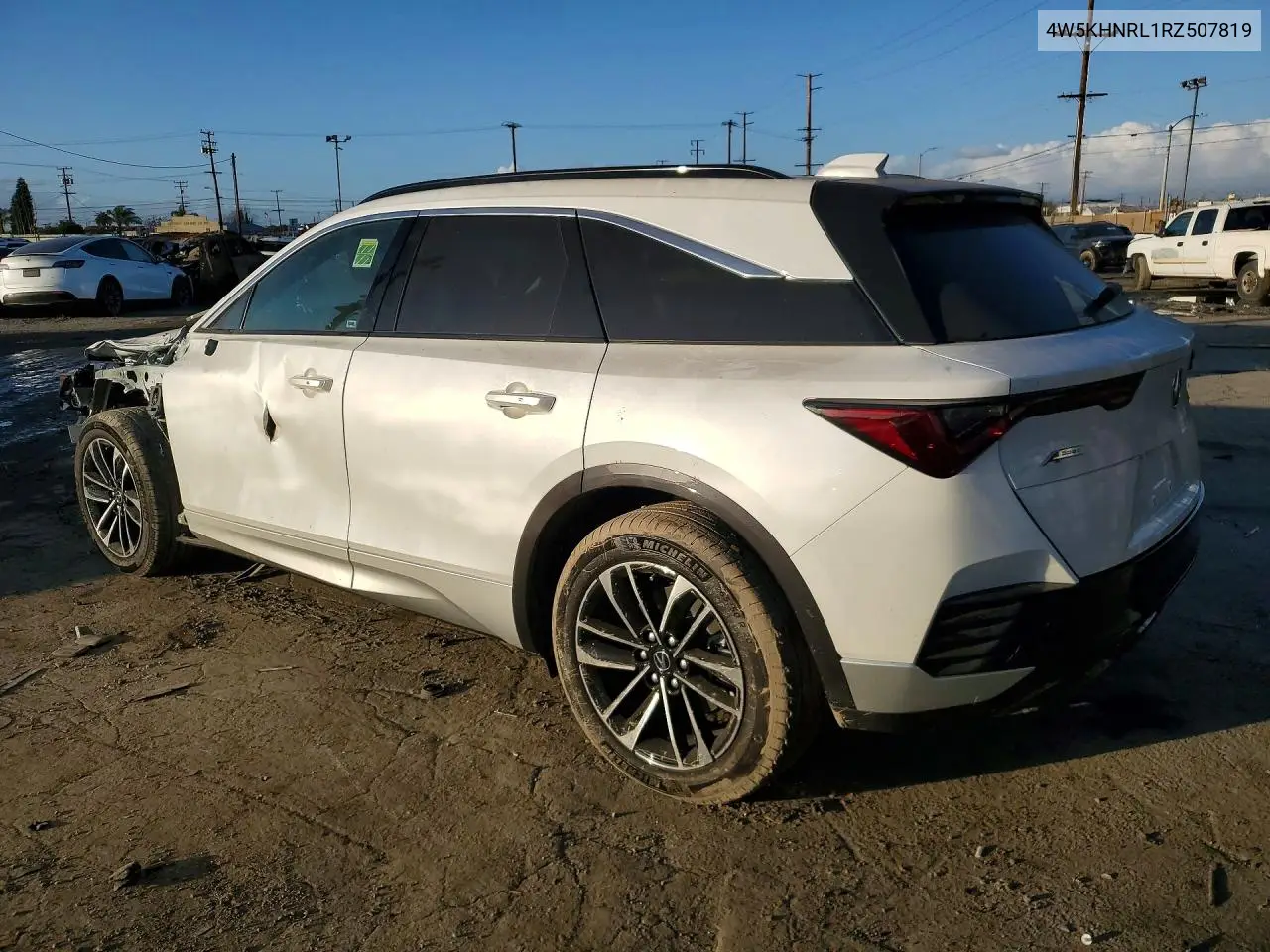 2024 Acura Zdx A-Spec VIN: 4W5KHNRL1RZ507819 Lot: 76918795