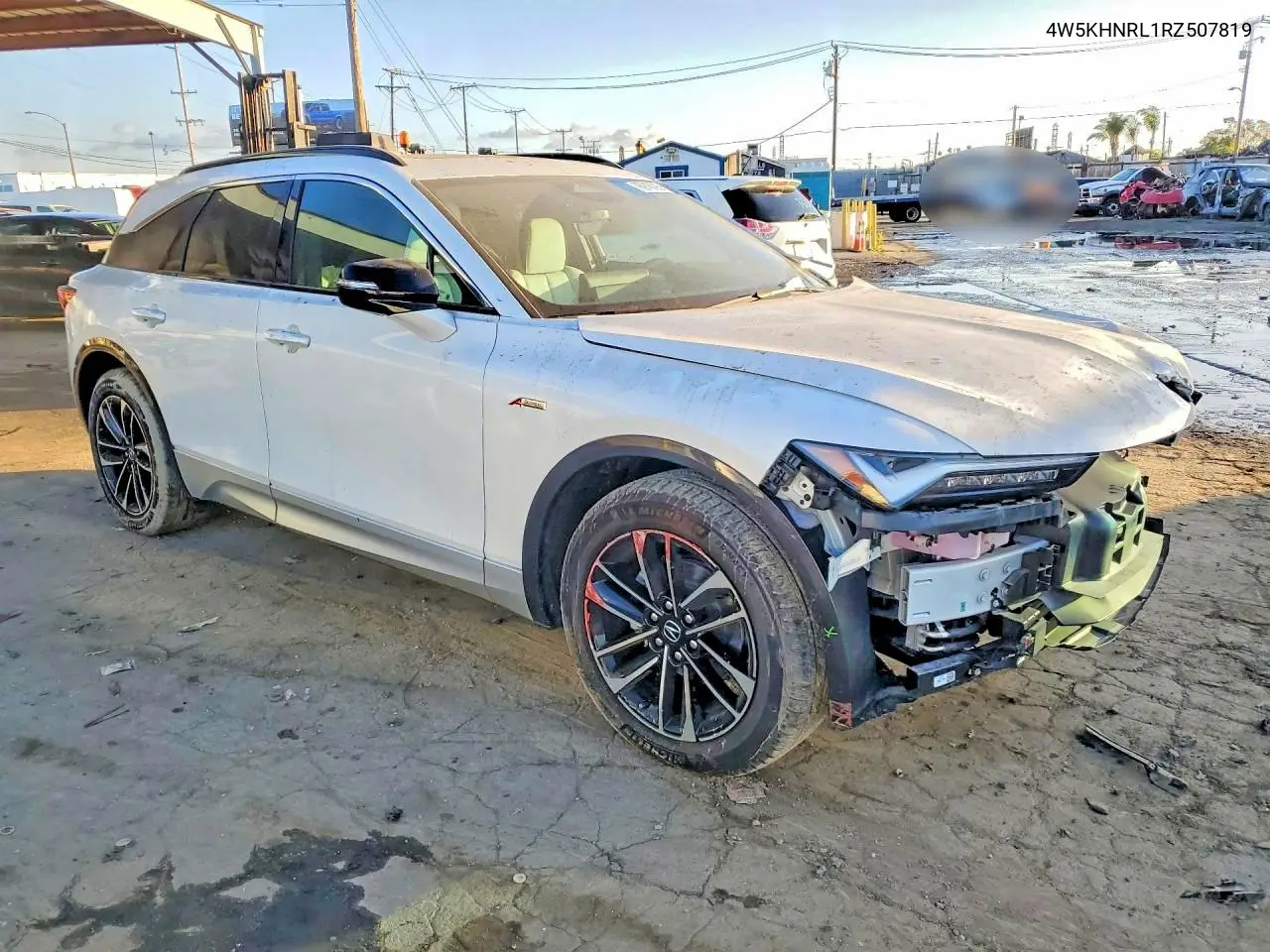2024 Acura Zdx A-Spec VIN: 4W5KHNRL1RZ507819 Lot: 76918795