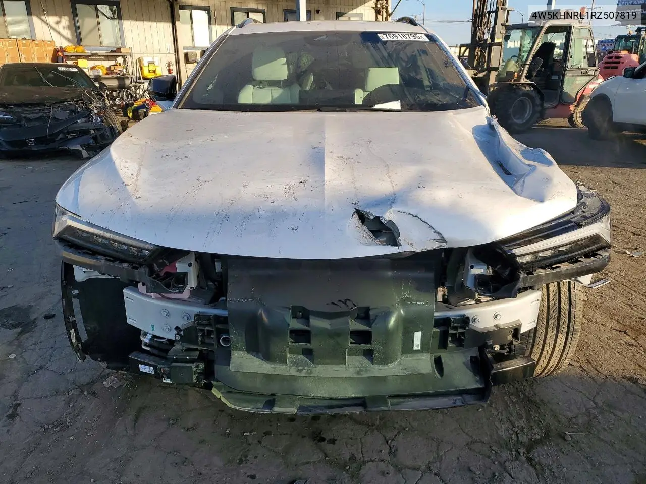 2024 Acura Zdx A-Spec VIN: 4W5KHNRL1RZ507819 Lot: 76918795