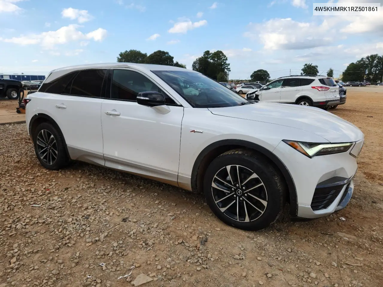 2024 Acura Zdx A-Spec VIN: 4W5KHMRK1RZ501861 Lot: 85680055