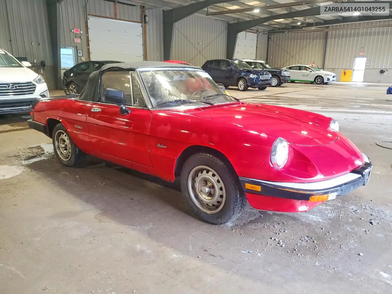 1986 Alfa Romeo Veloce 2000 Spider VIN: ZARBA5414G1043255 Lot: 58183576