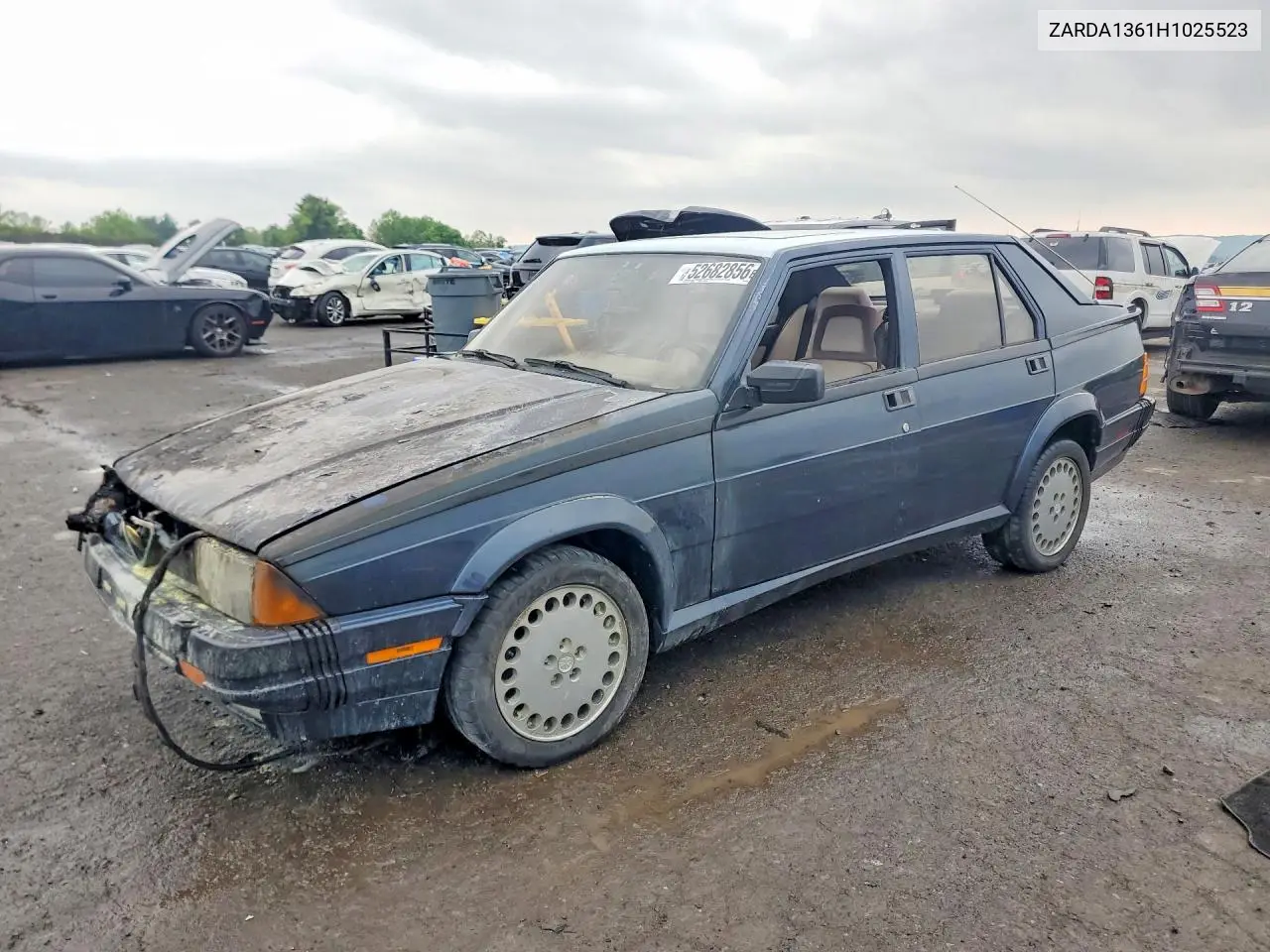 1987 Alfa Romeo Milano Platinum VIN: ZARDA1361H1025523 Lot: 52682856