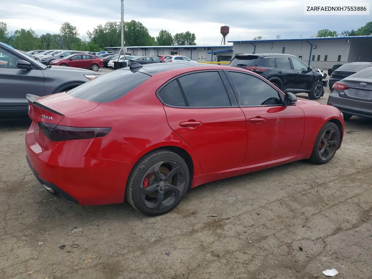 2017 Alfa Romeo Giulia Q4 VIN: ZARFAEDNXH7553886 Lot: 55362856