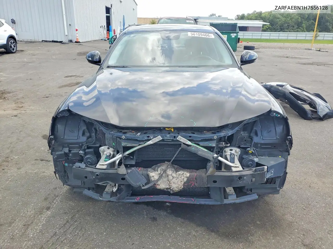 2017 Alfa Romeo Giulia VIN: ZARFAEBN1H7556128 Lot: 56109466