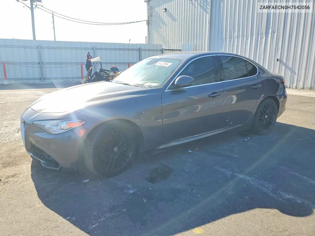2017 Alfa Romeo Giulia Ti VIN: ZARFAECN0H7542056 Lot: 56429856