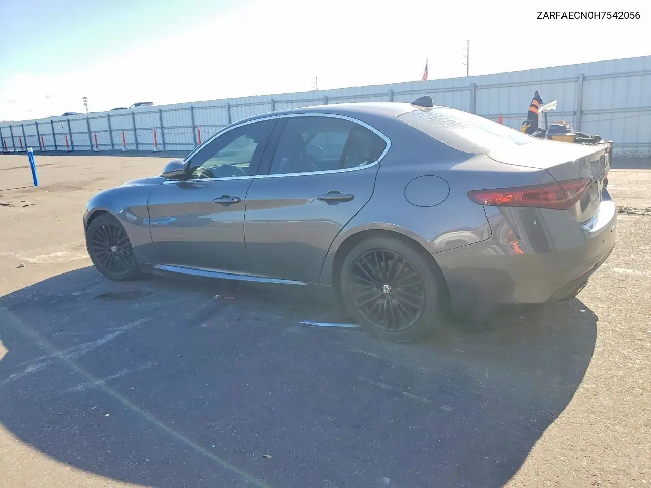 2017 Alfa Romeo Giulia Ti VIN: ZARFAECN0H7542056 Lot: 56429856