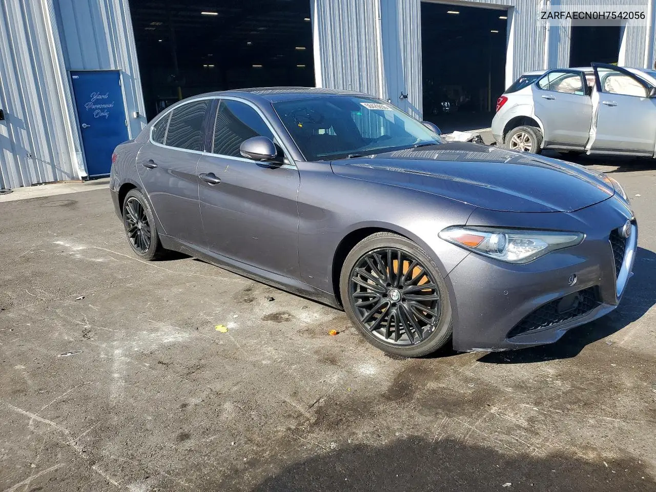 2017 Alfa Romeo Giulia Ti VIN: ZARFAECN0H7542056 Lot: 56429856