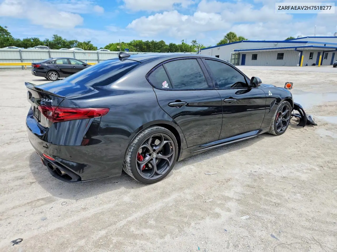 2017 Alfa Romeo Giulia Quadrifoglio VIN: ZARFAEAV2H7518277 Lot: 57021296