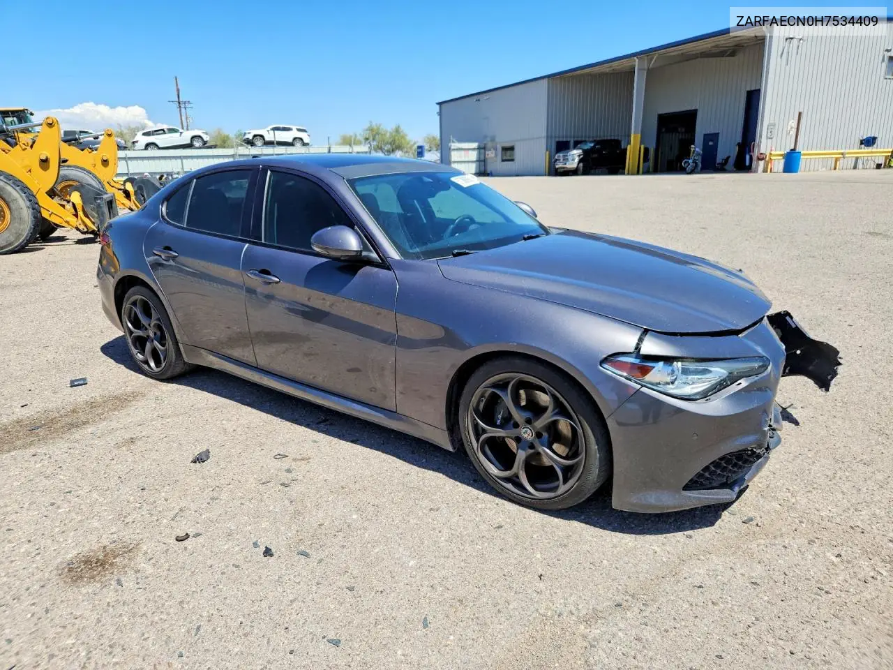 2017 Alfa Romeo Giulia Ti VIN: ZARFAECN0H7534409 Lot: 57388906