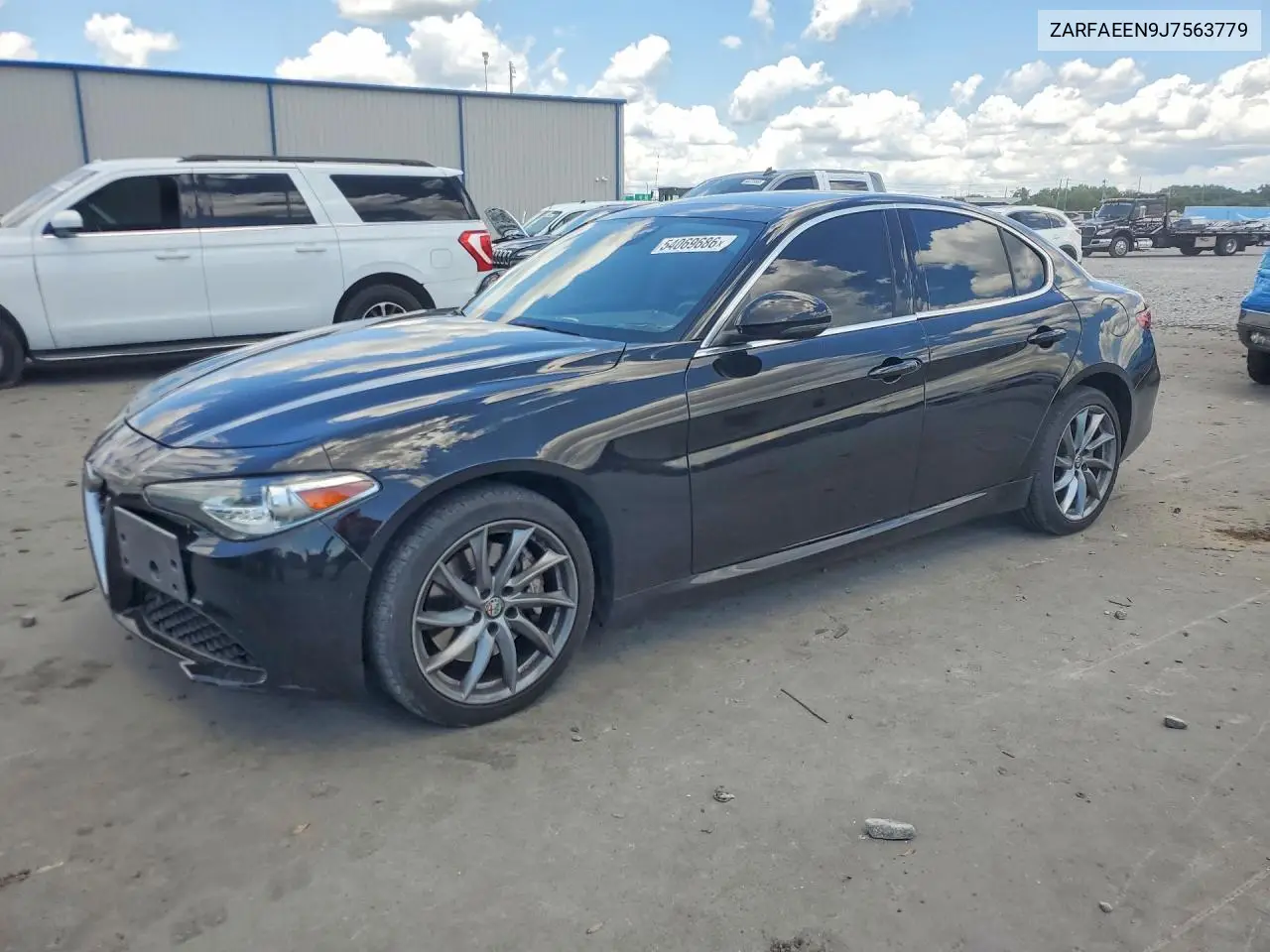 2018 Alfa Romeo Giulia Ti Q4 VIN: ZARFAEEN9J7563779 Lot: 54069686
