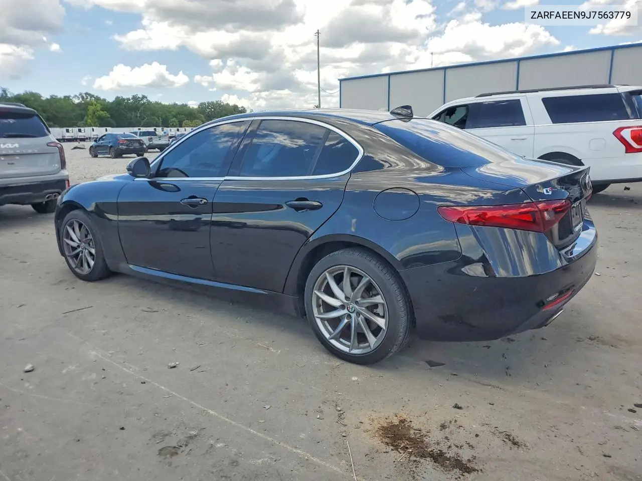 2018 Alfa Romeo Giulia Ti Q4 VIN: ZARFAEEN9J7563779 Lot: 54069686