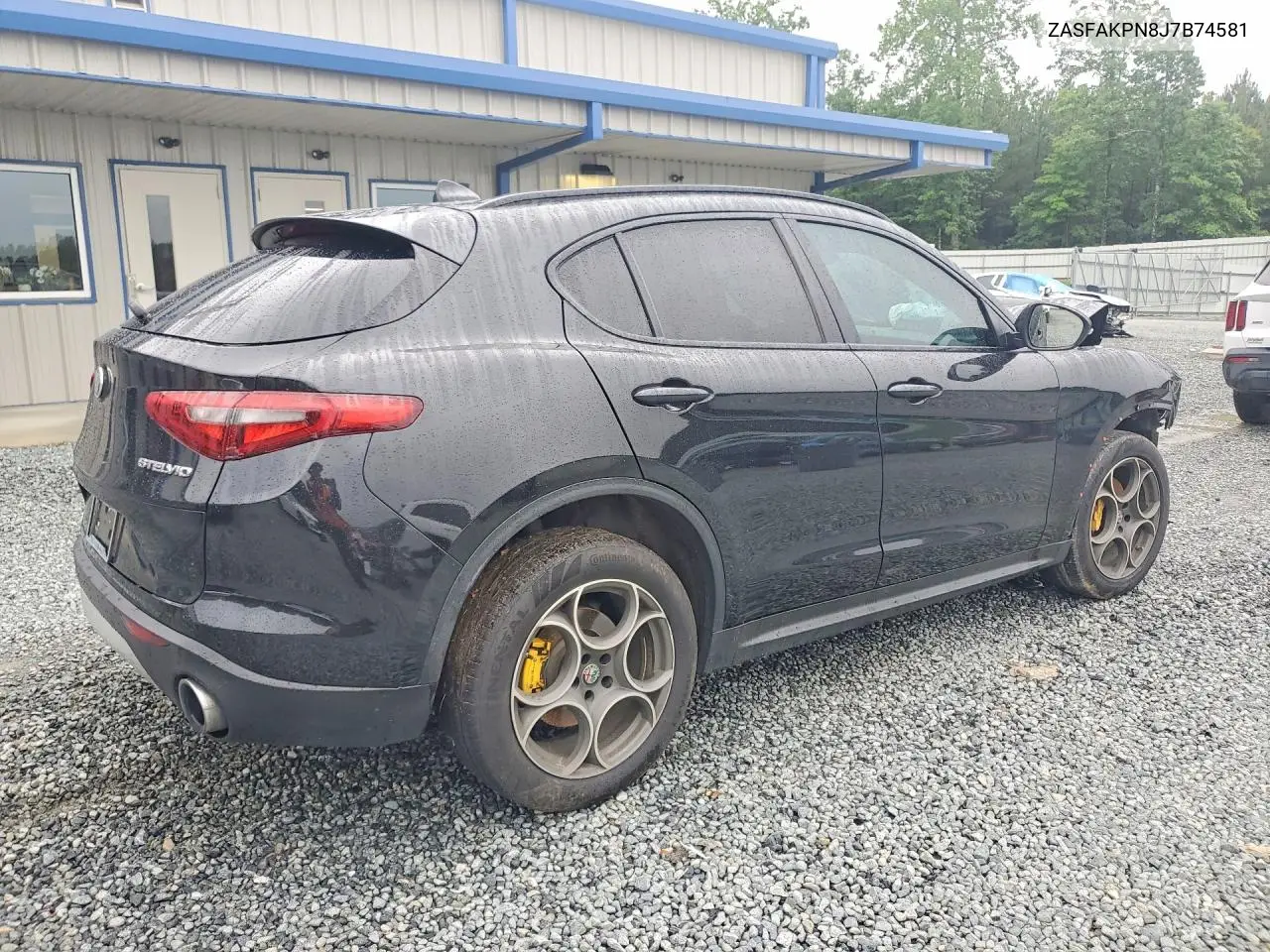 2018 Alfa Romeo Stelvio Sport VIN: ZASFAKPN8J7B74581 Lot: 55084506