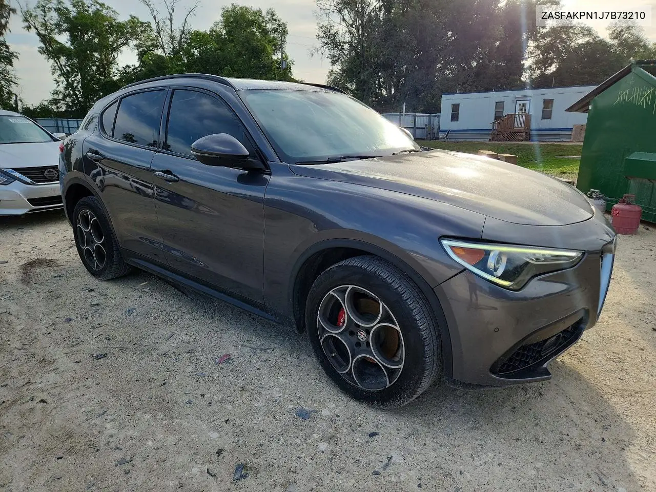 2018 Alfa Romeo Stelvio Sport VIN: ZASFAKPN1J7B73210 Lot: 55361086