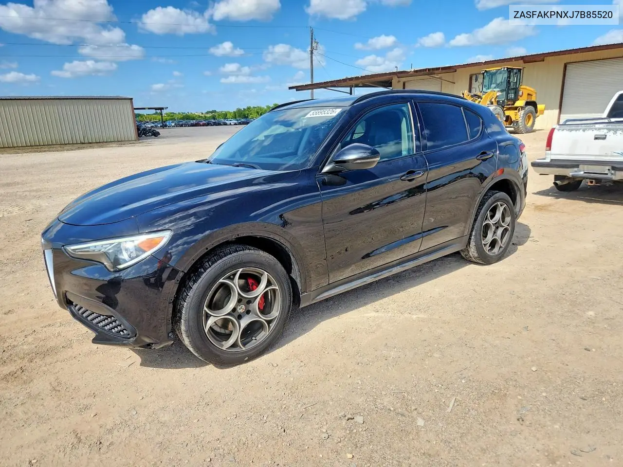 2018 Alfa Romeo Stelvio Sport VIN: ZASFAKPNXJ7B85520 Lot: 55895326
