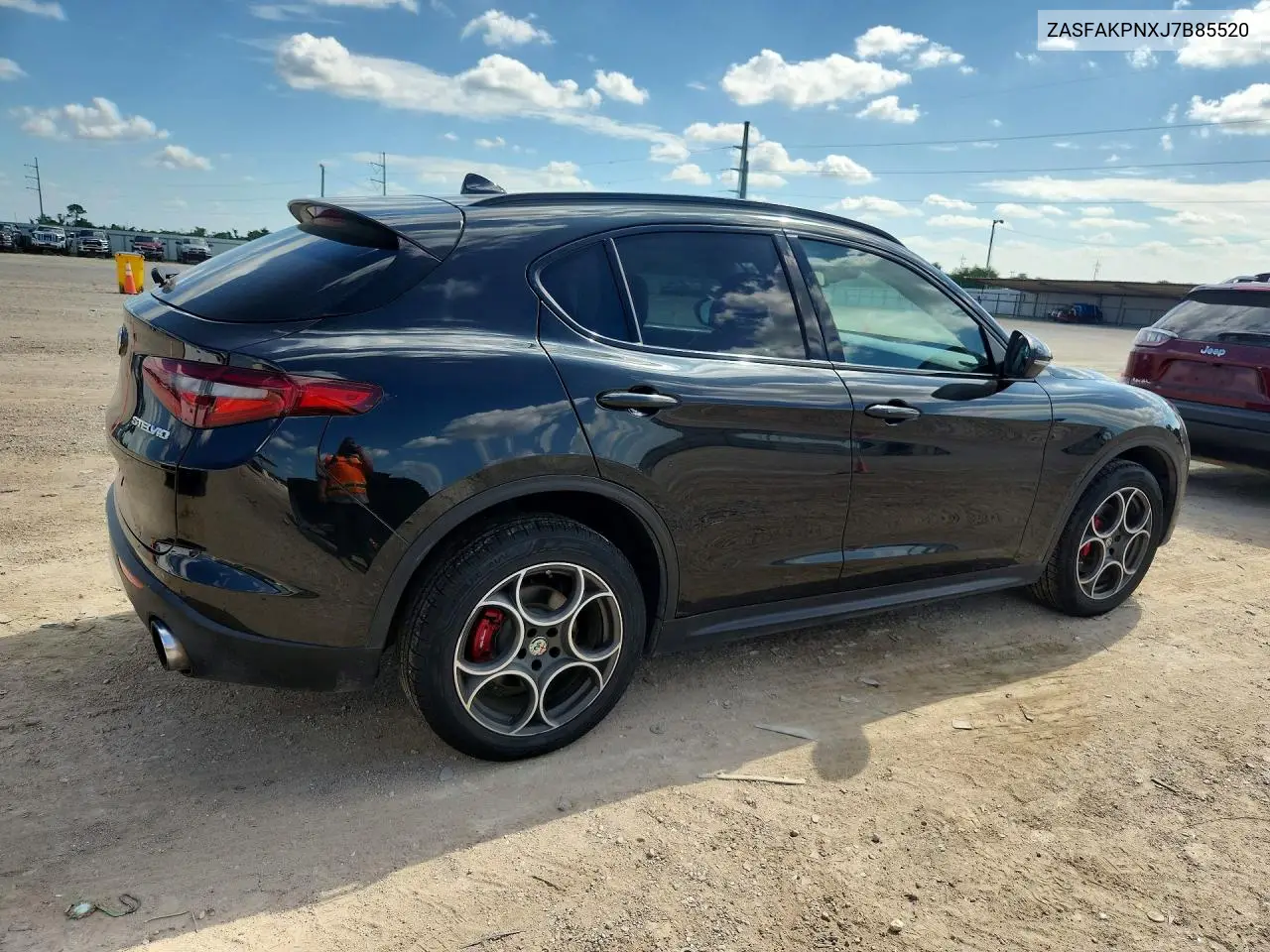 2018 Alfa Romeo Stelvio Sport VIN: ZASFAKPNXJ7B85520 Lot: 55895326