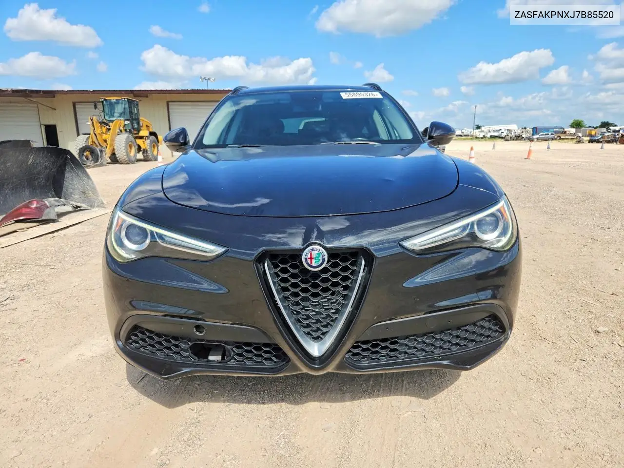 2018 Alfa Romeo Stelvio Sport VIN: ZASFAKPNXJ7B85520 Lot: 55895326