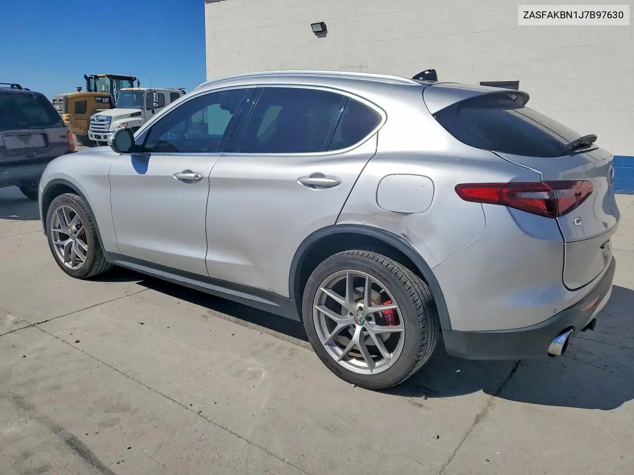 2018 Alfa Romeo Stelvio Ti VIN: ZASFAKBN1J7B97630 Lot: 57580706