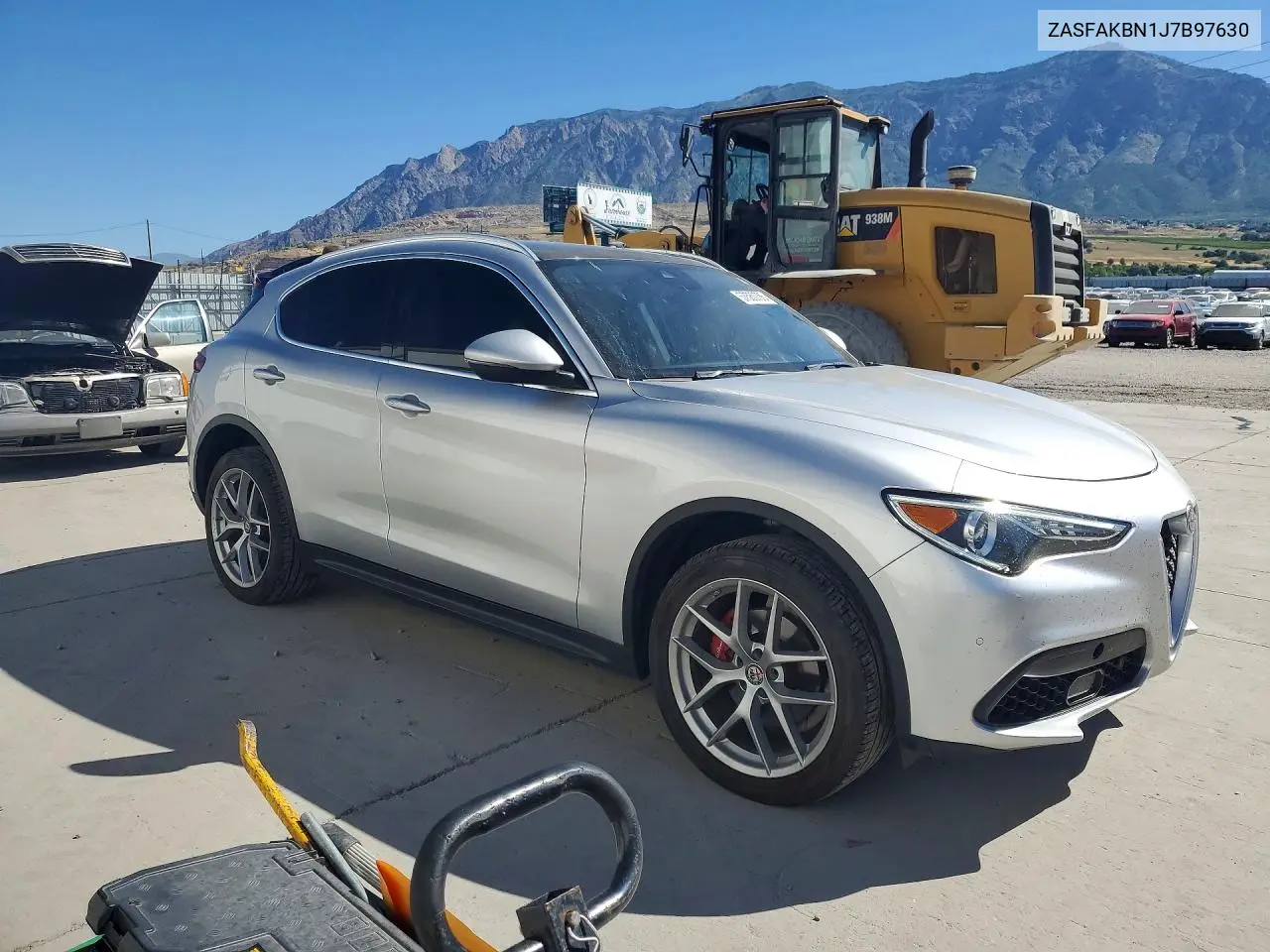 2018 Alfa Romeo Stelvio Ti VIN: ZASFAKBN1J7B97630 Lot: 57580706