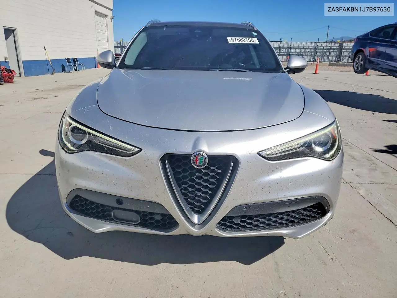 2018 Alfa Romeo Stelvio Ti VIN: ZASFAKBN1J7B97630 Lot: 57580706