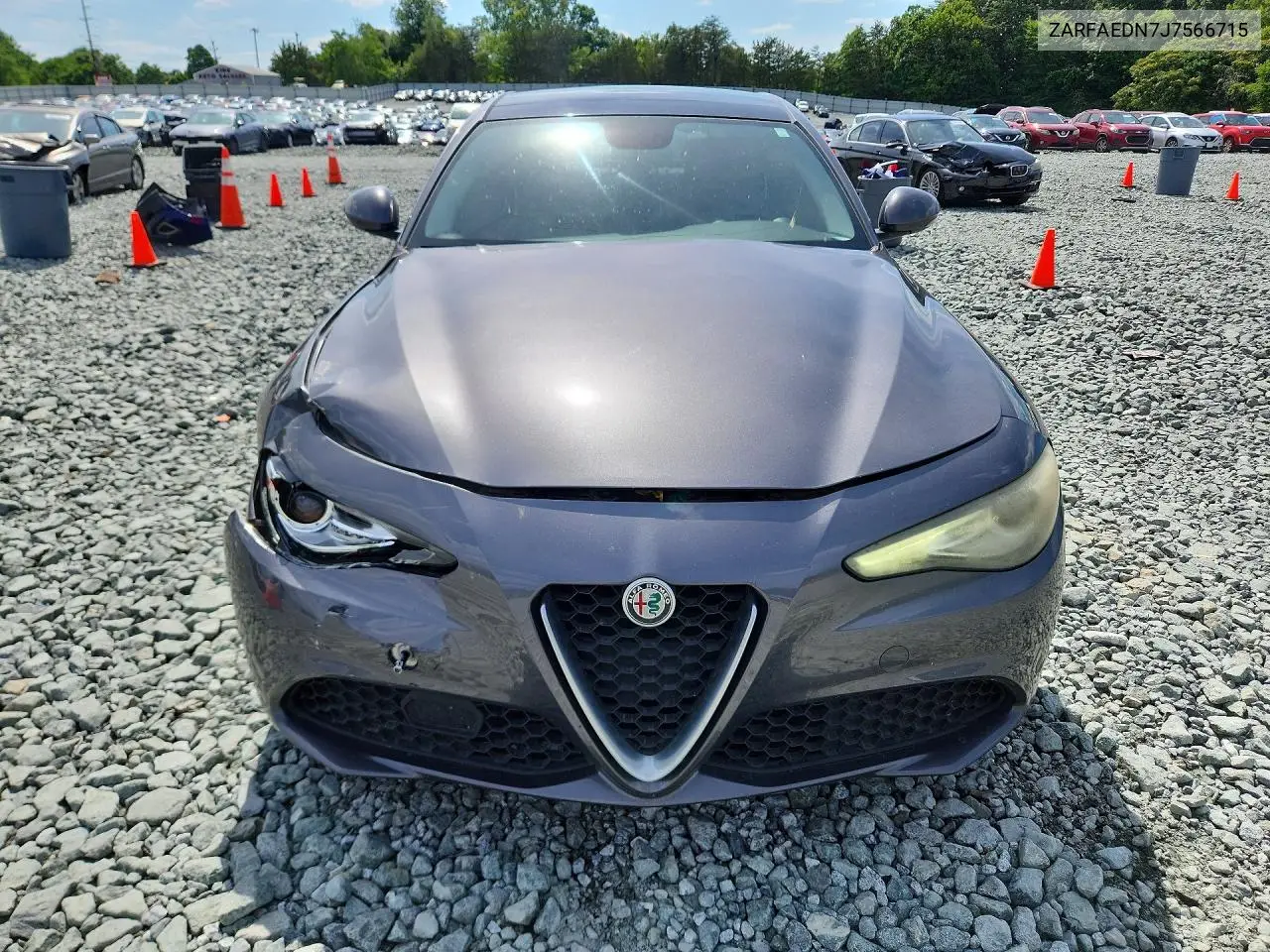 2018 Alfa Romeo Giulia Q4 VIN: ZARFAEDN7J7566715 Lot: 57941186
