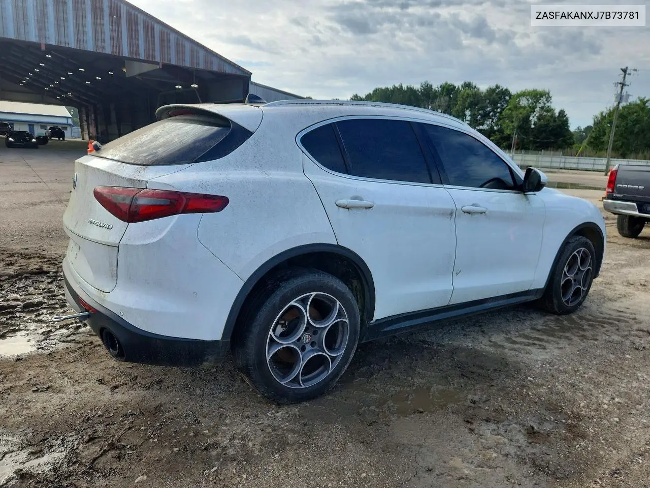 2018 Alfa Romeo Stelvio VIN: ZASFAKANXJ7B73781 Lot: 58127586