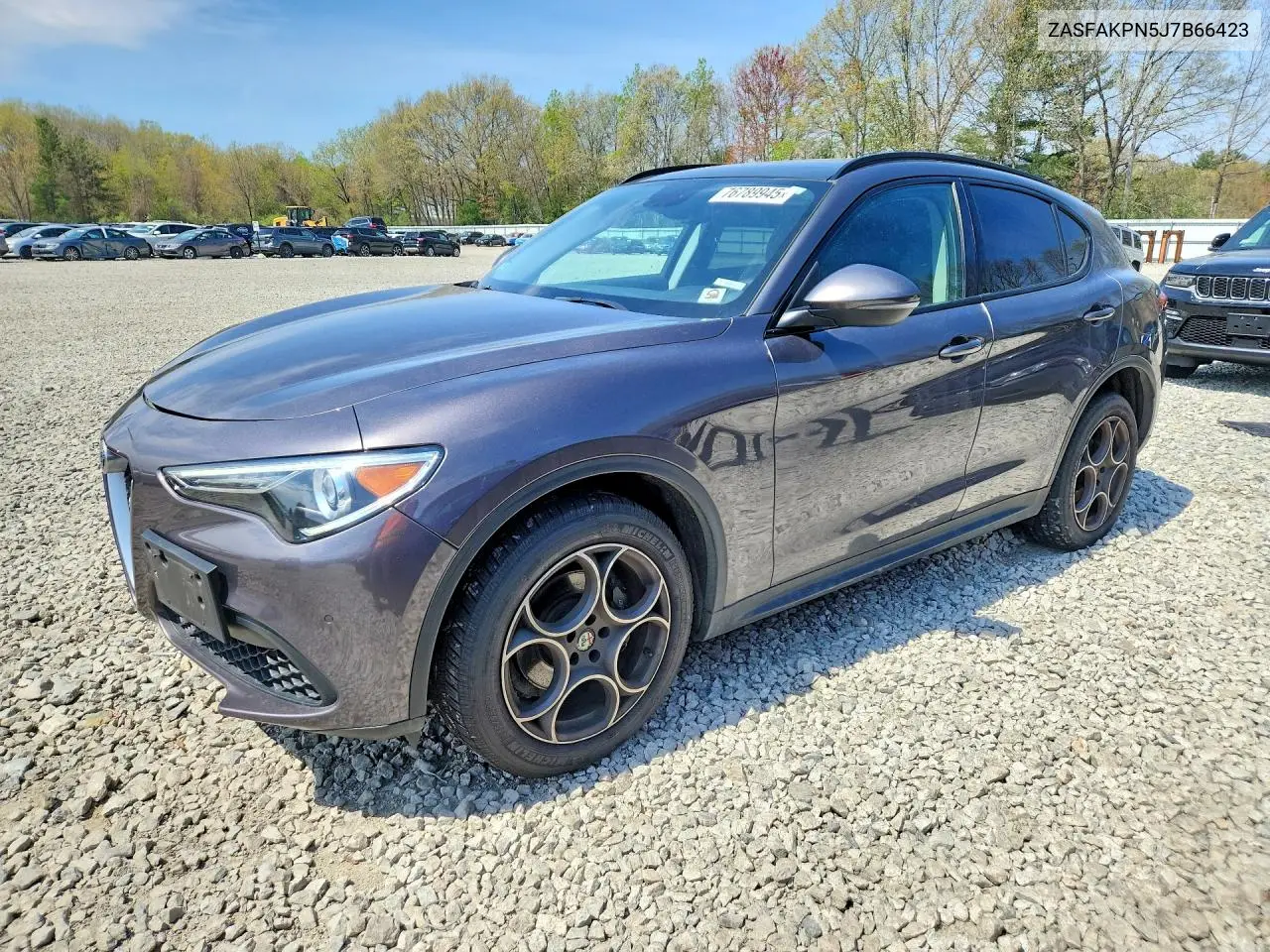 2018 Alfa Romeo Stelvio Sport VIN: ZASFAKPN5J7B66423 Lot: 76789945