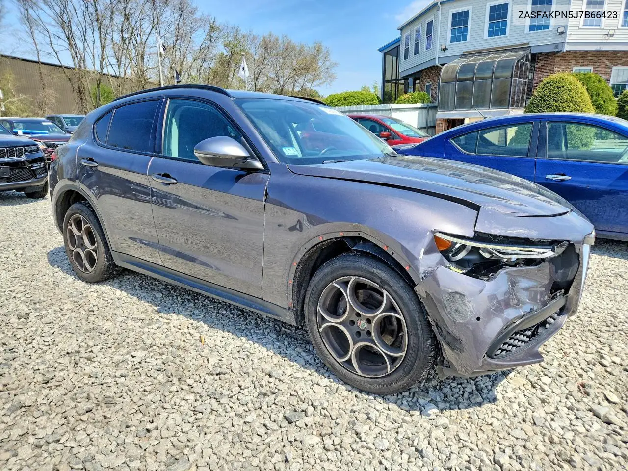 2018 Alfa Romeo Stelvio Sport VIN: ZASFAKPN5J7B66423 Lot: 76789945