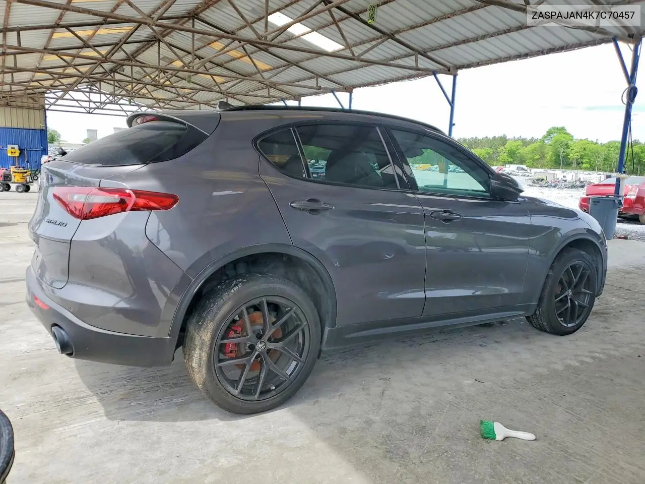 2019 Alfa Romeo Stelvio VIN: ZASPAJAN4K7C70457 Lot: 48999206